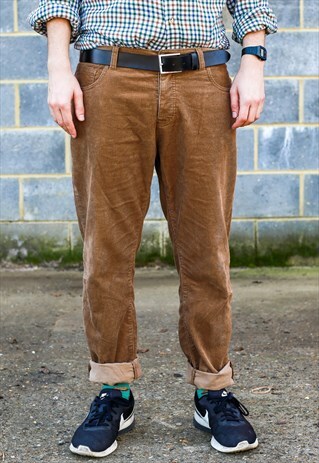 CORDUROY TROUSERS