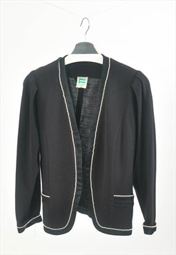 Vintage 80s open front jacket