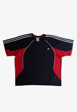 Vintage Y2K Adidas Classic Black & Red Top