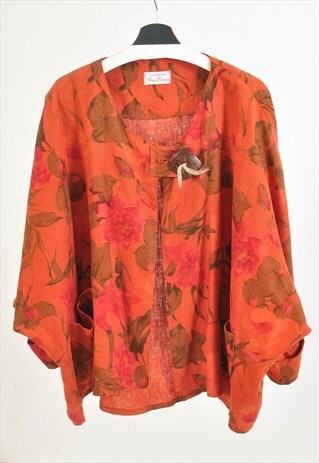 VINTAGE 00S LINEN KIMONO