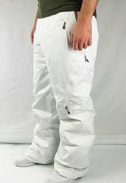 Deadstock Vintage Nike ACG Ski Pants in White