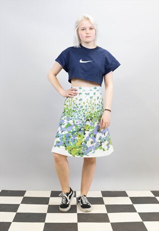 VINTAGE REWORKED NIKE CROP TEE