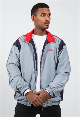 VINTAGE 90S ADIDAS SHELL JACKET / 1754