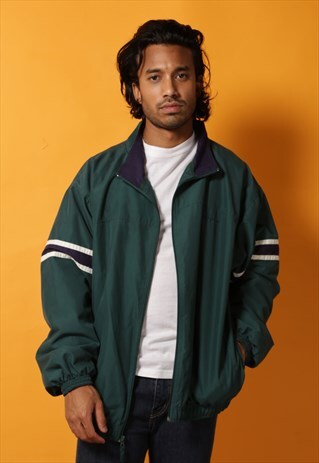 CHAMPION DARK GREEN TRACK JACKET
