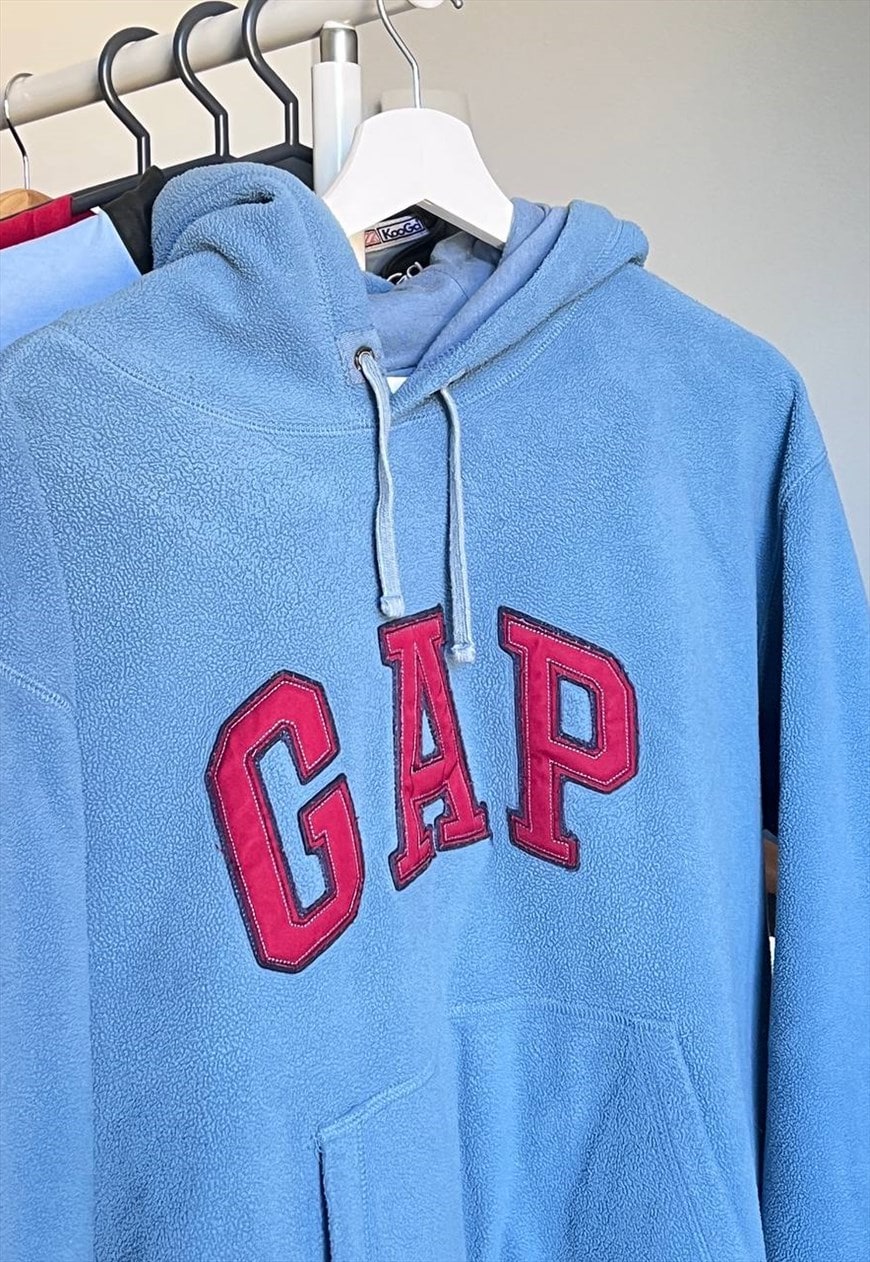 Vintage gap fleece online hoodie