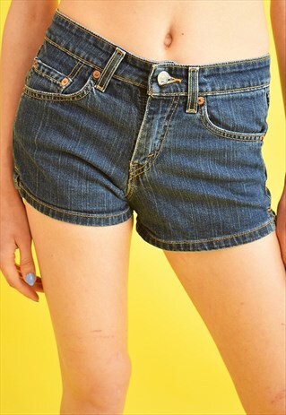 90'S RETRO LEVI'S REGULAR WAIST DENIM SHORTS