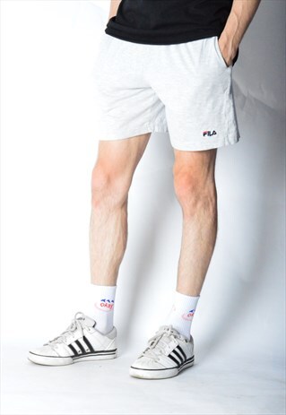 VINTAGE 90S GREY FILA SHORTS