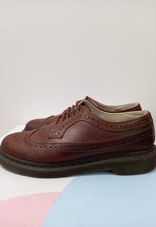 00s Dr Martens 3989 Harvest Brogues Brown