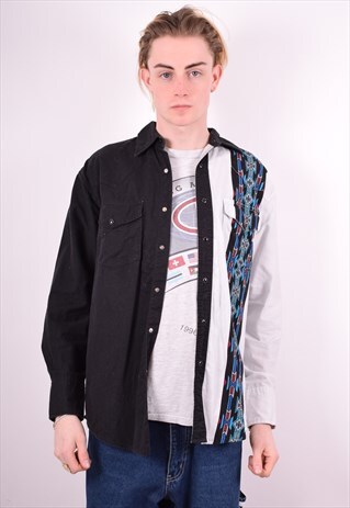 MENS VINTAGE SHIRT MEDIUM MULTI 90'S