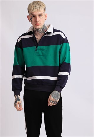 VINTAGE NAUTICA 1/4 ZIP SWEATSHIRT