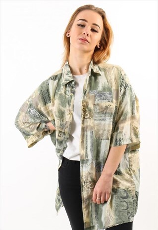 VINTAGE PATTERNED SHIRT PSAW402D
