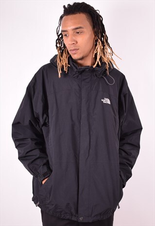 THE NORTH FACE MENS VINTAGE WINDBREAKER JACKET XL BLACK 90S