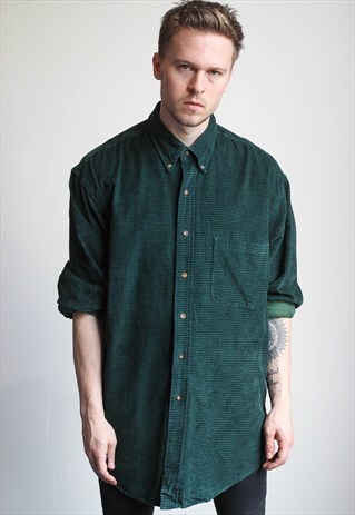 VINTAGE OVERSIZED CORDUROY SHIRT