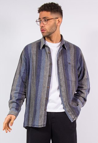90'S VINTAGE STRIPED SHIRT NINETIES