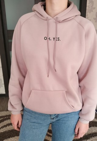 OH YES GRAPHIC SWEATSHIRT
