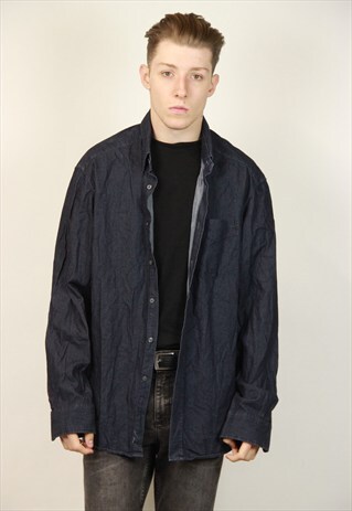 VINTAGE DENIM STYLE SHIRT