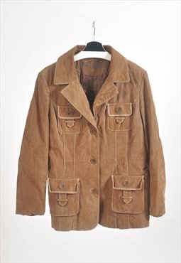 Vintage 90s suede leather jacket