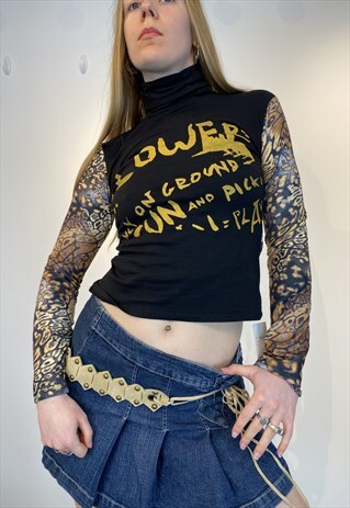 y2k deadstock graphic long sleeve top