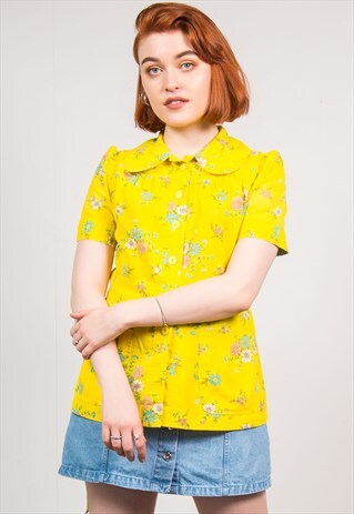 VINTAGE 70'S SHIRT BLOUSE