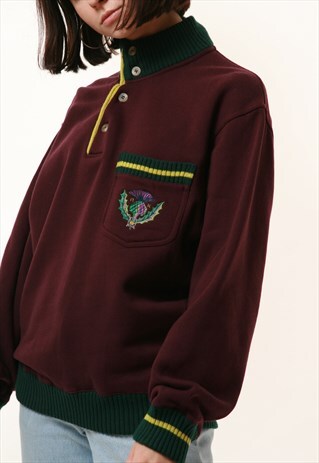 90S VINTAGE OLDSCHOOL ROBE DI KAPPA SWEATSHIRT JUMPER 14537