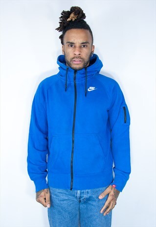 NIKE VINTAGE HOODIE BLUE