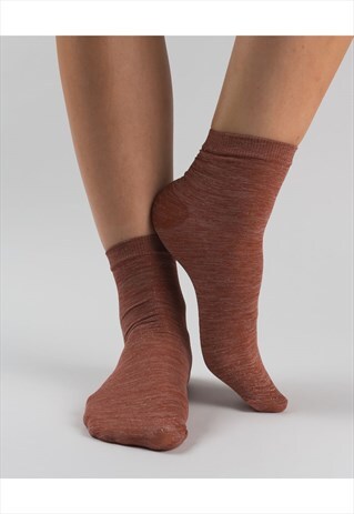 MACRAME MELANGE SOCKS