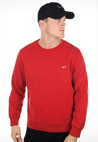 VINTAGE NIKE SMALL LOGO SWEATSHIRT JUMPER
