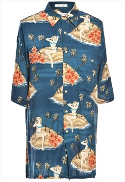 Vintage Pierre Cardin Hawaiian Shirt - L