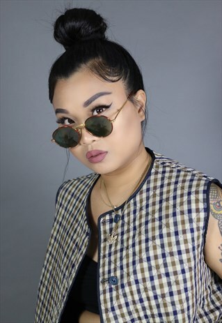 VINTAGE 90S Y2K OG ROUND SUNGLASSES SHADES