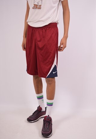 VINTAGE NIKE SPORT SHORTS MAROON