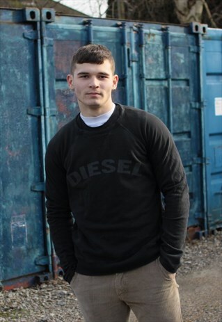 VINTAGE BLACK DIESEL SWEATSHIRT