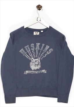 Vintage Tailgate Sweatshirt Huskies Connecticut - Husky Prin