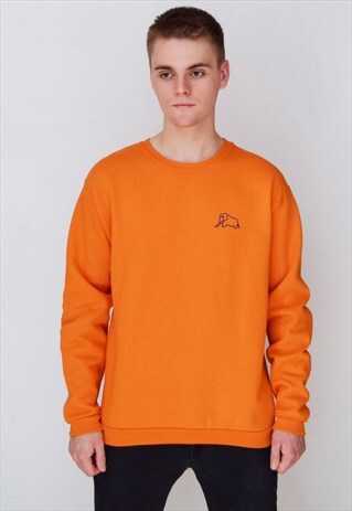 ORANGE ELEPHANT (NAVY) SWEATSHIRT