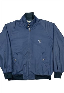 Beverly Hills Polo Club Vintage Men's Navy Harrington Jacket