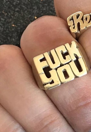 FUCK YOU RING