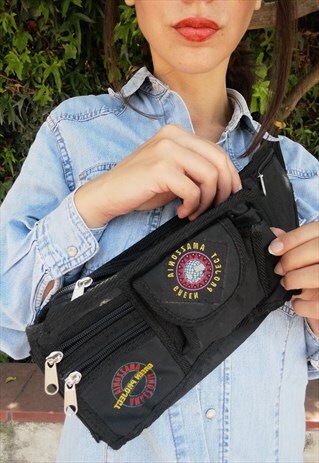 VINTAGE 90'S AMAZZONIA GREEN PROJECT BUMBAG