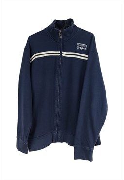 Vintage Outdoor Sport zip up Sweatshirt in Blue M