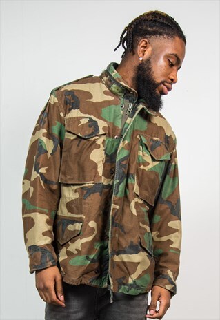 CAMOUFLAGE 90'S ARMY JACKET M65