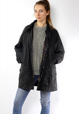 BLUE BARBOUR JACKET / BARBOUR COAT BEDALE