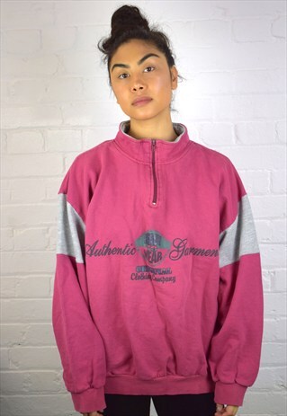 VINTAGE 90'S 1/4 ZIP SWEATSHIRT