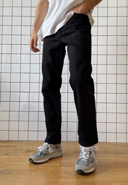 Vintage LEVIS Jeans Denim Pants 80s Orange Tab / Black