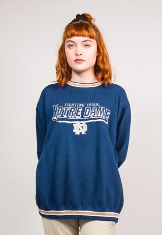 90'S VINTAGE NOTRE DAME FIGHTING IRISH SPORTS SWEATSHIRT