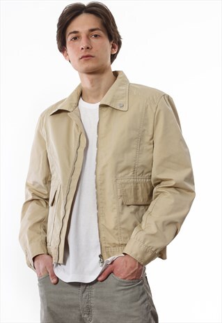 VINTAGE VALENTINO HARRINGTON BEIGE