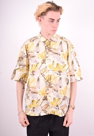 MENS VINTAGE SHIRT MEDIUM MULTI 90'S
