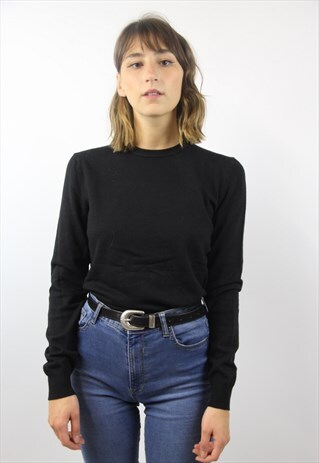VINTAGE CALVIN KLEIN BLACK JUMPER