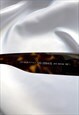 GUCCI SUNGLASSES RECTANGLE GG BROWN TORTOISESHELL VINTAGE