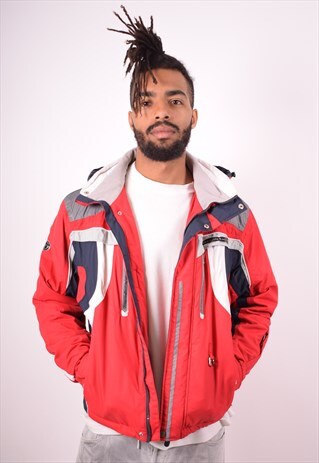 SERGIO TACCHINI MENS VINTAGE JACKET MEDIUM MULTI 90S