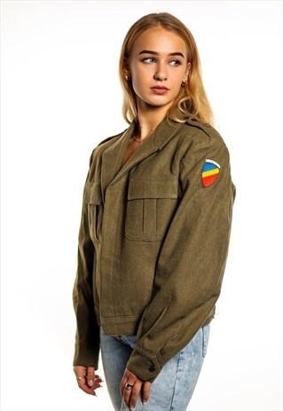 VINTAGE MILITARY JACKET J2082