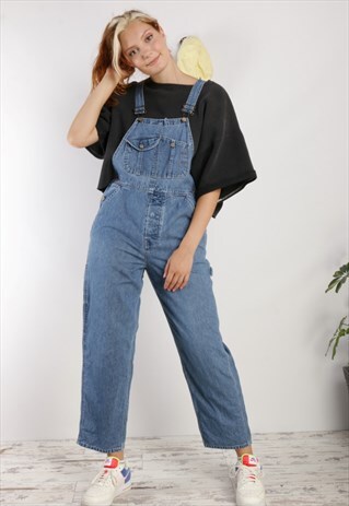 VINTAGE DENIM DUNGAREES Z518