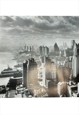 Original Vintage MANHATTAN New York 1931 Deadstock Poster